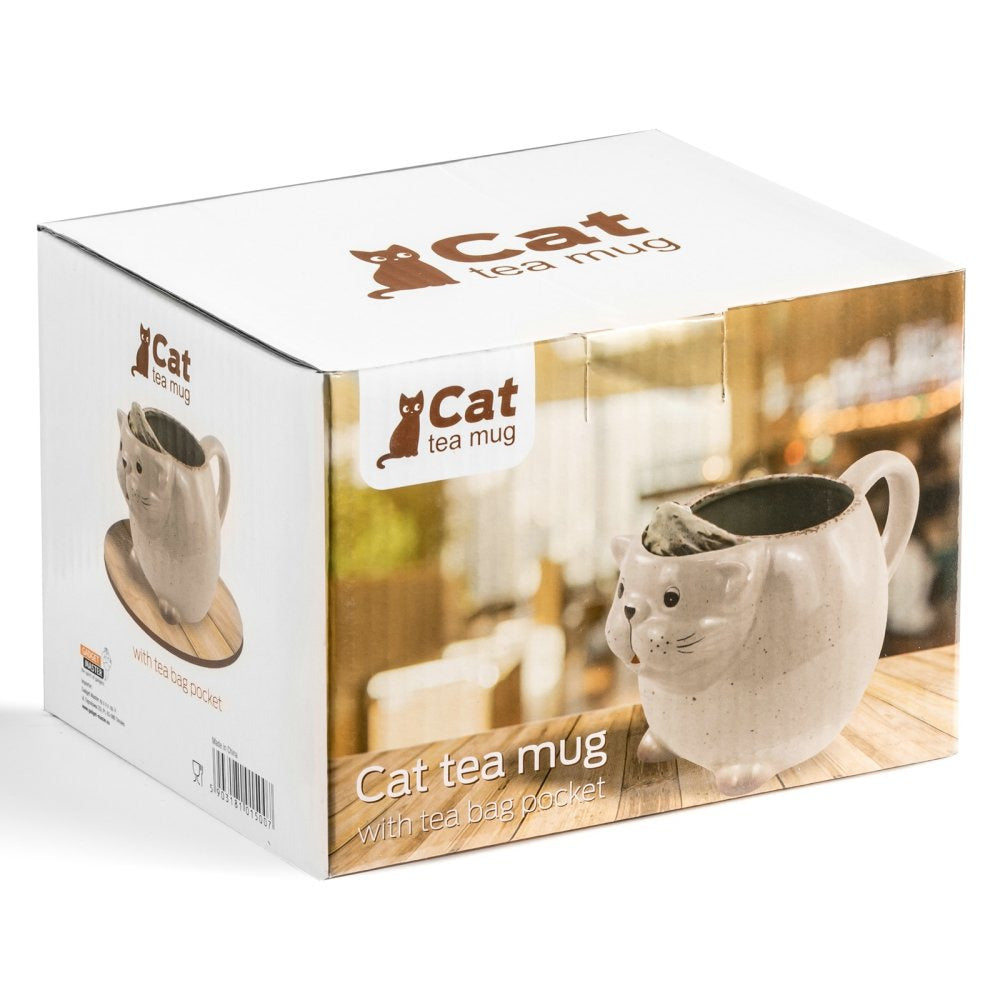 Κεραμική κούπα τσάι 3D γατάκι Cat tea mug