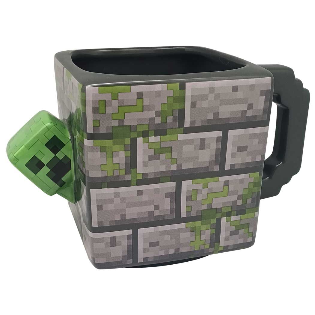Κεραμική κούπα minecraft τούβλα με γεωμετρικό